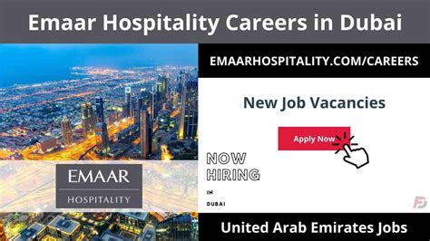 emaar hospitality job openings.